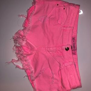 Neon Pink Shorts